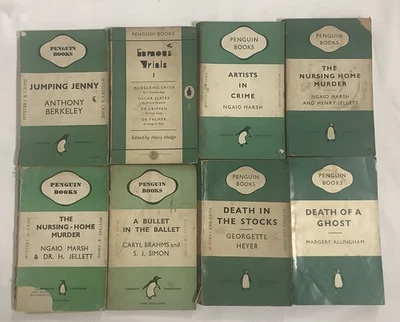 Vintage Green Penguins Mystery & Crime Paperbacks b/t No’s 300 to 400 - Image 1 of 4