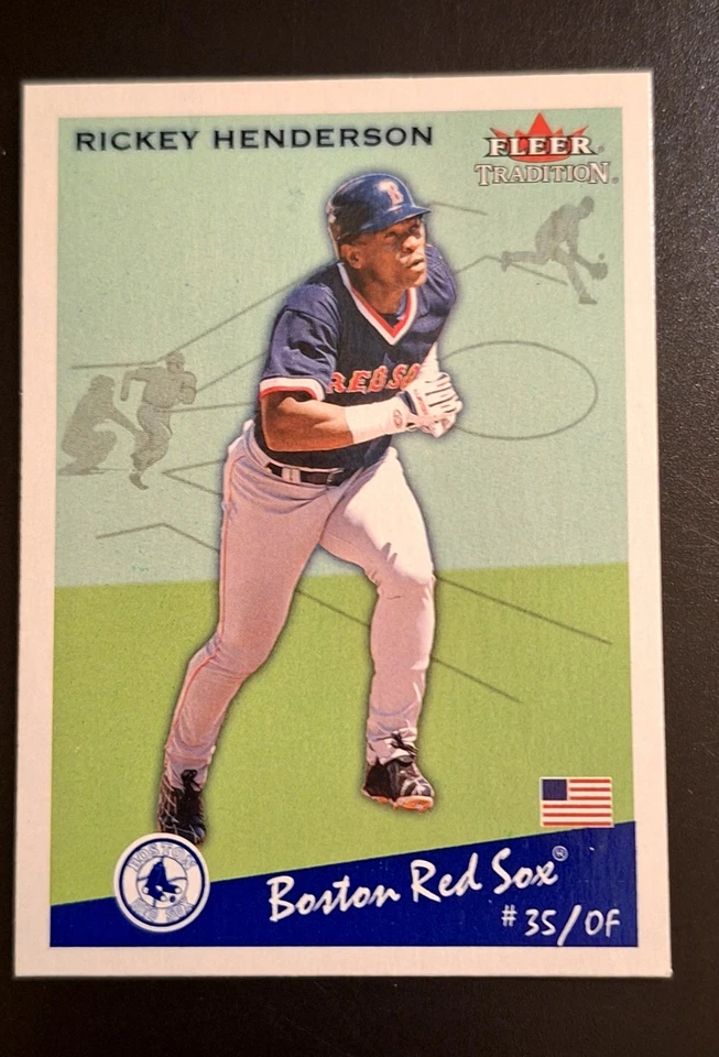Rickey Henderson - 2000 - 2005 'You Pick It' - $1.49 - $2.99 / FREE SHIPPING - Image 1 of 1