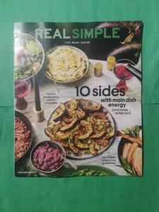 Real Simple Magazine November 2025: 10 Sides With Main Dish Energy - Picture 1 of 24