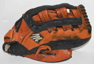 "Guante de béisbol MacGregor 13,5"" diestro cuero grano completo con cordones BBFSPROX" - Imagen 1 de 7