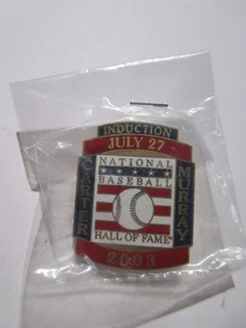 Gary Carter Eddie Murray July 27 2003 Baseball Hall Of Fame Pin  - Picture 1 of 4