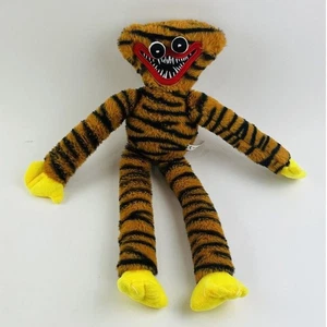 Huggy Wuggy Kissy Missy Plush Shimashima Poppy Playtime Striped 18" long Black O - Picture 1 of 9