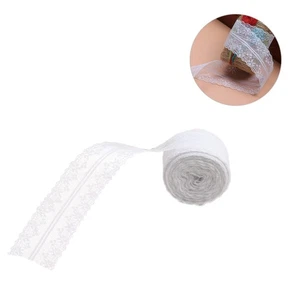 3 Rolls Table Runner Craft Supplies Spitze Braut Gehäkeltes Spitzenband - Bild 1 von 12