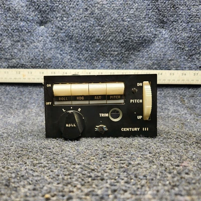 NO P/N | MOONEY M20J | CENTURY III AUTOPILOT CONTROLLER (VOLTS: 12-28) - Image 1 of 4