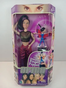 Muñeca Hasbro Spice Girls 1999 Viva Forever Sporty Spice con marioneta de dedo - Imagen 1 de 6