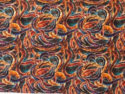 Patchworkstoff von QT fabrics, 45 x 110 cm, 100% Baumwolle, neu - Bild 1 von 4