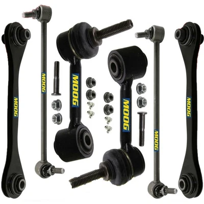 MOOG 6PCS Control Arm and Sway Bar Link Kit Set For 2010-2015 Audi TT A4 Quattro - Image 1 of 4