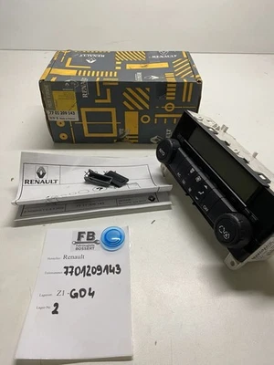 Renault Laguna II Phase 2 Bedienteil Bedienelement Klimaanlage Klima 7701209143 - Bild 1 von 4