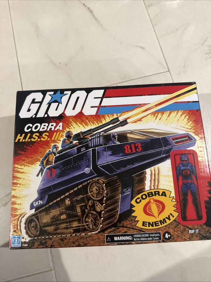 Hasbro G.I. Joe Retro Collection Cobra H.I.S.S. III F1965