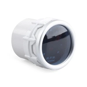 0-8000RPM Tachometer Digital Display 52mm Tacho Gauge for 4/6/8 Cylinder Engine - Picture 1 of 7