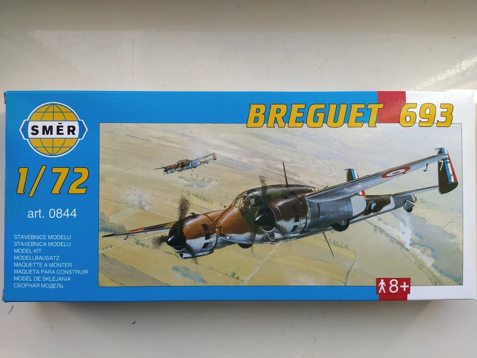 Breguet 693,1:72-Smer 0844(SPEDIZIONE TRACCIATA) - Immagine 1 di 1