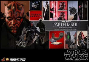 Hot Toys Darth Maul DX17 - 1/6 Star Wars Figur mit Speeder - OVP - Bild 1 von 18