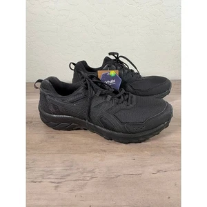 Asics Gel Venture All Black Men's Trail Running Shoes Size 11.5 EU 44- NWOB - Picture 1 of 9