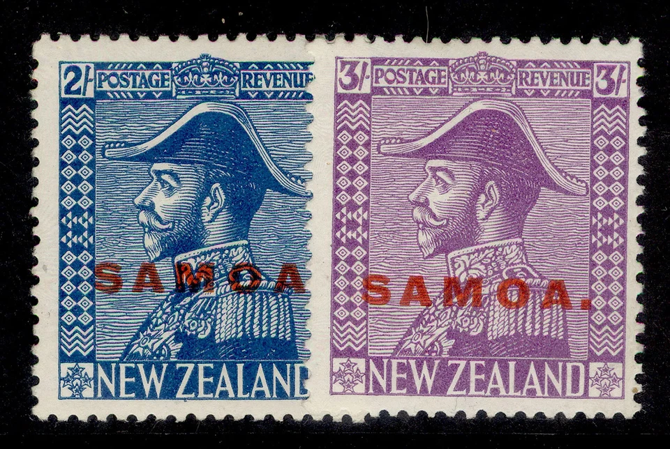 SAMOA GV SG169-170, 1926 COWAN PAPER set, M MINT. Cat £66. COWAN PAPER - Image 1 of 1