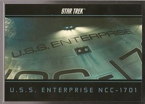 Star Trek Movie XI 2009 USS Enterprise NCC-1701 Card E1