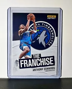 Anthony Edwards 2024-25 Panini The Franchise NBA #10 Card Timberwolves 1/234 - Picture 1 of 2
