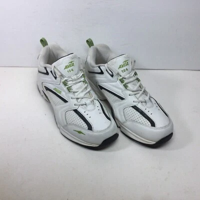 Avia 104 Cantilever Running Shoes Womens Size 9 White Green Athletic Sneakers - Image 1 of 4