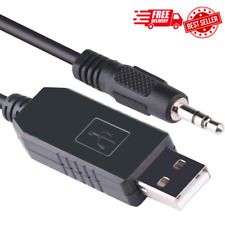 6 Fuß USB RS232 auf 3,5 mm AJ Audio Jack Programmierkabel 5 V TTL Logikpegel