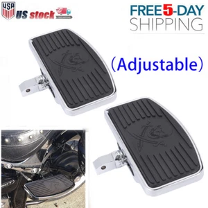 Pie de piso trasero para Honda VTX 1800 1300 Yamaha V-STAR XVS400 650 XV250 - Imagen 1 de 12