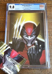 ULTIMATE WOLVERINE #1 CGC 9.8 INHYUK LEE GOLD VIRGIN FRANK MILLER 2ND PT VARIANT - Picture 1 of 3