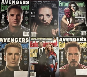 Entertainment Weekly Magazine Lot - AVENGERS - Chris Evans, Scarlett Johansson - Picture 1 of 1