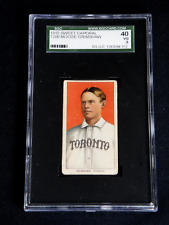 MOOSE GRIMSHAW 1910 T206 TOBACCO CARD SGC 3 VERY GOOD T-206 SWEET CAPORAL