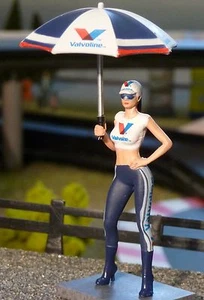 Figur BOXEN LUDER + SONNENSCHIRM in 1:32 auch für Carrera "TOP DEKO" SWFIG013 - Bild 1 von 5