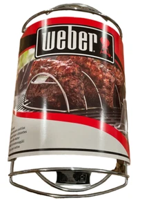 Weber Original RIB RACK Chrome Plated Steel Grill BBQ 6605 BRAND NEW - Picture 1 of 6