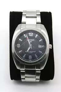 Hector-H Mens Watch - 667037 - Stainless Steel/Date *WORKING* - Picture 1 of 8