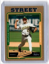 2005 Topps Updates & Highlights Gold Huston Street 1685/2005 Oakland Athletics