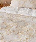 Anthropologie 218 Cream Ingrid Woven Bedcover Double Duvet Cover