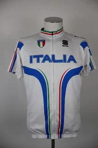 SPORTFUL ITALIA MAGLIA CICLISMO CYCLING UOMO TG. L MAN SHIRT SPORT VINTAGE - Picture 1 of 9