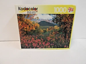 KODACOLOR Interlocking 1000 Piece Puzzle Chugach Mountains, Alaska NIB - Picture 1 of 3