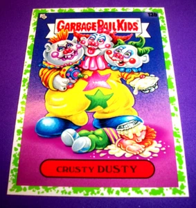 2023 Garbage Pail Kids InterGOOlatic Green Border "CRUSTY DUSTY" #13b Sticker - Picture 1 of 1