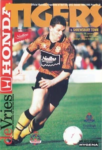 Hull City v Shrewsbury Town 1994/5 (7 Jan) - Picture 1 of 1