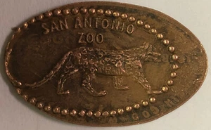 San Antonio Zoo Pressed Penny Elongated Souvenir Texas PP5 - Picture 1 of 1