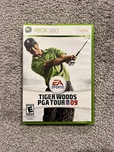 Tiger Woods PGA Tour 09 (Microsoft Xbox 360, 2009)CIB, Complete In Box - Tested - Picture 1 of 3