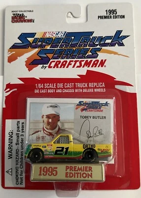 Racing Champions 21 Tobey Butler 1995 NASCAR Super Truck Series Ortho Ford F-150 Foto 1 de 4