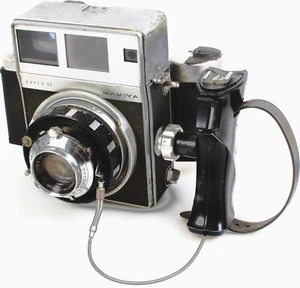 Vintage Mamiya Press Super 23 Kamera mit 6x7 Rollfilm Adapter FÜR TEILE - Bild 1 von 3