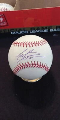 Mark Prior signed Baseball OML Selig JSA PSA guaranteed Los Angeles Dodgers - Image 1 of 2