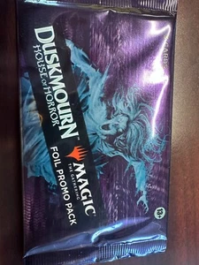 Magic The Gathering Duskmourn FOIL Paquete Promocional Sellado Magic The Gathering - Imagen 1 de 1