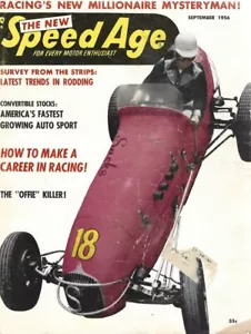 SPEED AGE 1956 SEPT - CONV STOCKS, THE OFFIE KILLER!, LATEST TRENDS* - Imagen 1 de 1