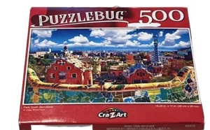 Puzzle bug 500 piece puzzle park Guell Barcelona  - Picture 1 of 3