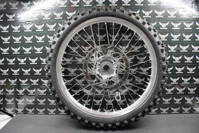 2005 YAMAHA YZ125 YZ250 YZ450F OEM FRONT WHEEL RIM HUB TIRE 5NY-25111-00-00 GOOD - Image 1 of 4