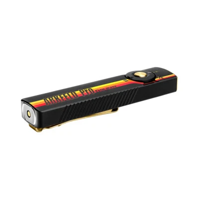 Olight Arkfeld Pro Racing Stripe Flat Flashlight w/LED/UV/Green Beam, 1300L, CW - Image 1 of 4