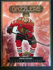 Jakub Galvas  2022-23 Upper Deck Extended Dazzlers Pink RC Card #DZ-108