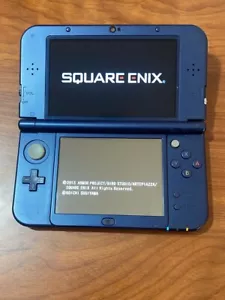 New Nintendo 3DS XL LL Metallic Blue Console Japanese Tested Used - Picture 1 of 3