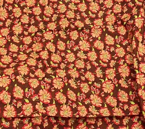Tessuto floreale stampato cotone larghezza 45"" venduto da The Yard - Foto 1 di 1