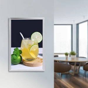 18x24" LED Backlit Movie Poster Art Picture Frame Light Box Advertising Display - Picture 1 of 19