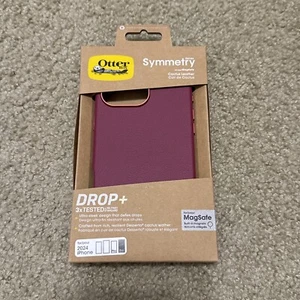 OtterBox Symmetry Series Cactus Leather w/ MagSafe for iPhone 16 Pro Max, Pink - Picture 1 of 2
